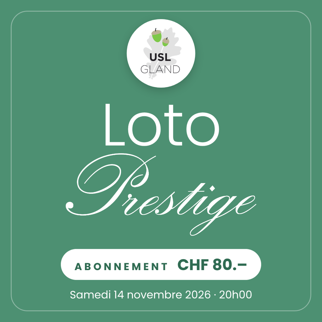 Abonnement prestige 14.11.2026